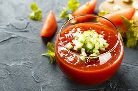 MENU : Gaspacho de tomates